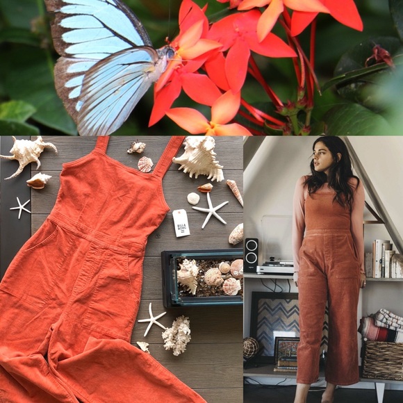Billabong Pants - 🌴🌼BILLABONG- GET LOST CORDUROY OVERALLS🌼🌴